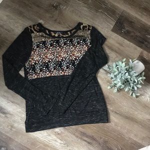 MissMe Long Sleeve Sweater